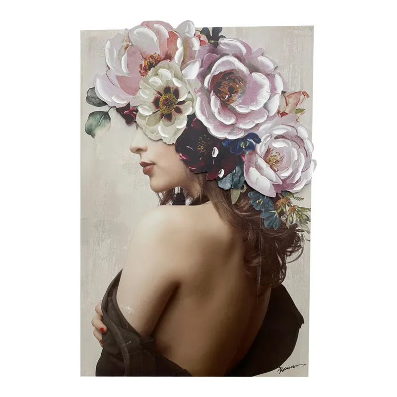 Tablou canvas Bezira, Multicolor, 60x90 cm - Multicolor