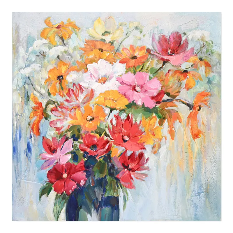 Tablou canvas Spino, Multicolor, 80x80 cm - Multicolor