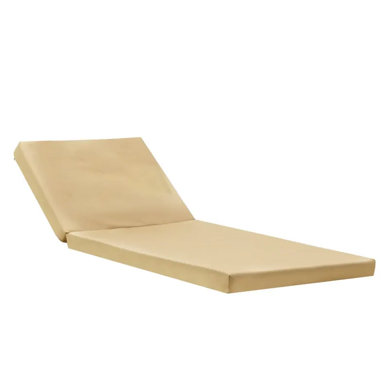 Sezlong Sezlong Sadie stofa, bej, 65x185x7 cm - Bej