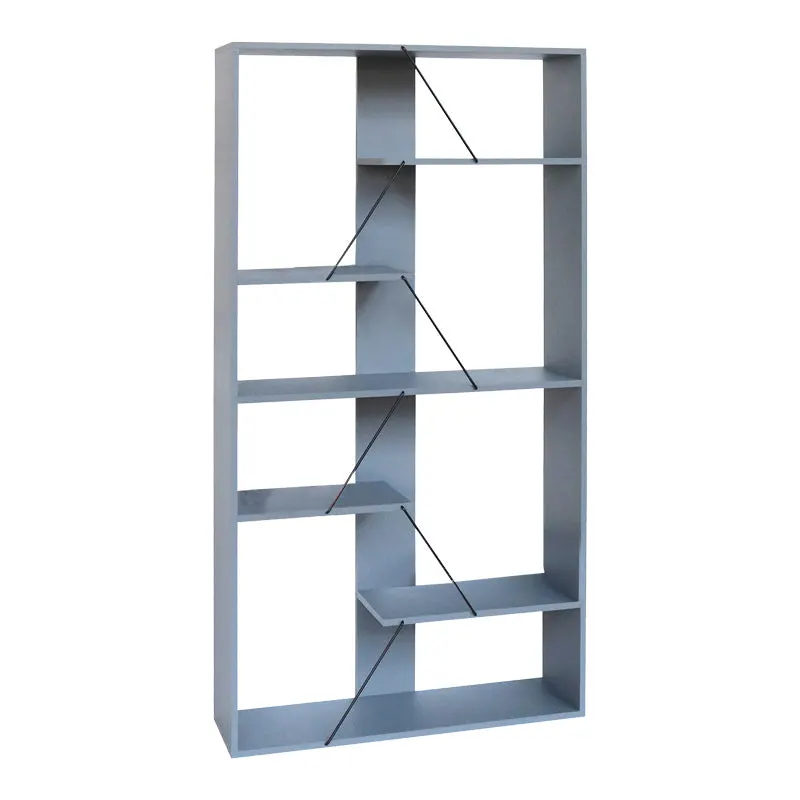 Biblioteca Tars, Gri, 84x26x154 cm - Gri