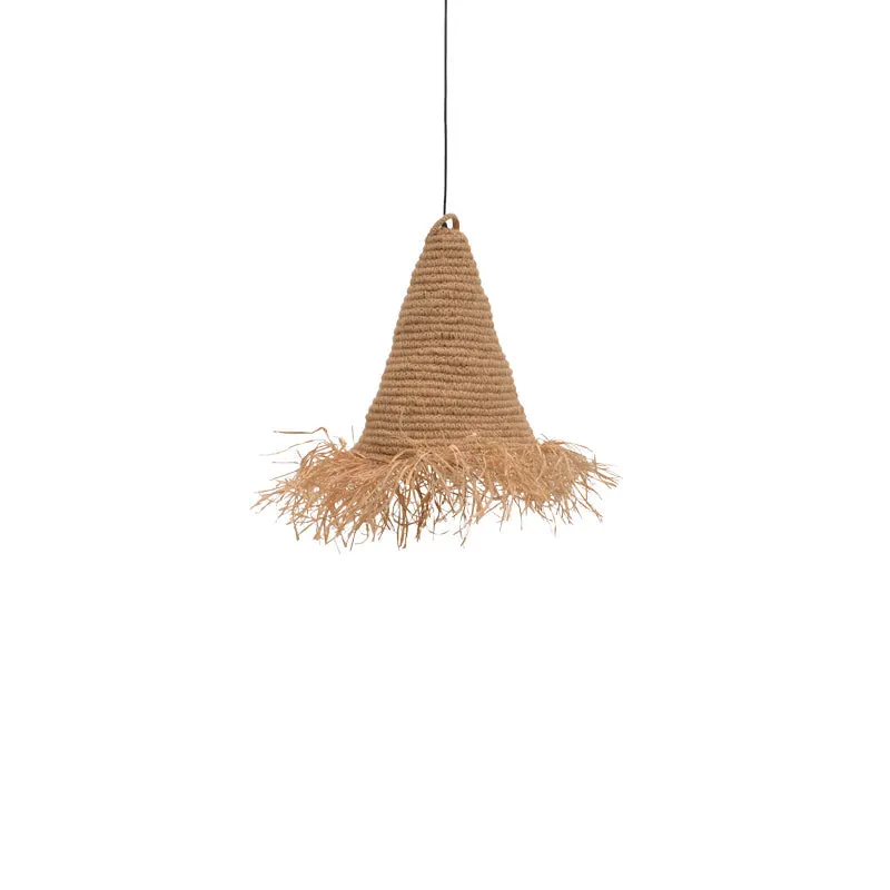 Lustra Malan Boho, Natural, 30x30x40 cm - Natur