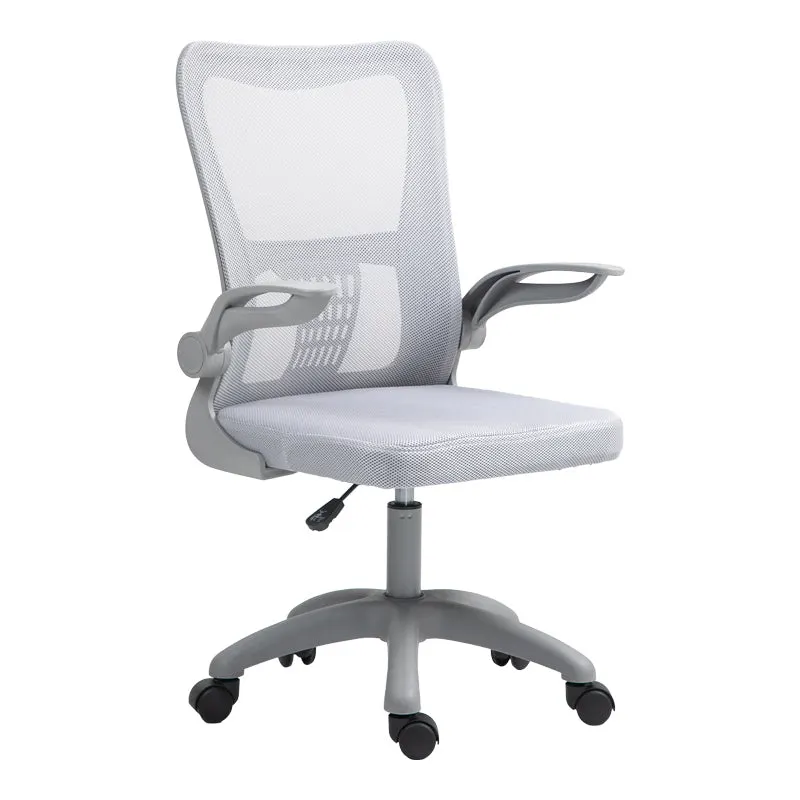 Scaun de birou manager Annalize plasa, Gri, 57x53x100 cm - Gri