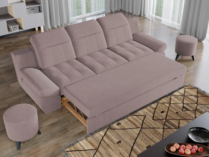Canapea Mely Roze — imaginea 3