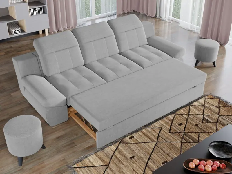 Canapea Mely Gri Deschis — imaginea 3