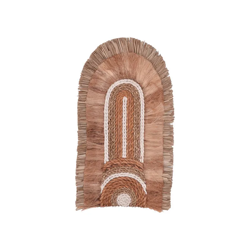 Decoratiune perete Earsy I, mat Natural, 48x26x8 cm - Natur