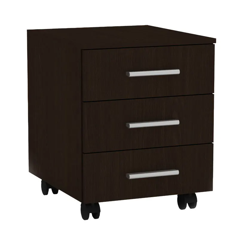 Comoda cu roti Luke, Nuc, 40x48x54 cm - Nuc