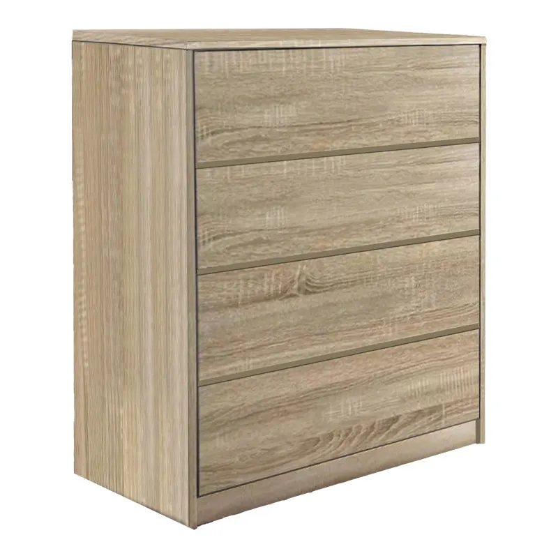 Comoda Kuanger, MDF, 80x40x80 cm - Stejar