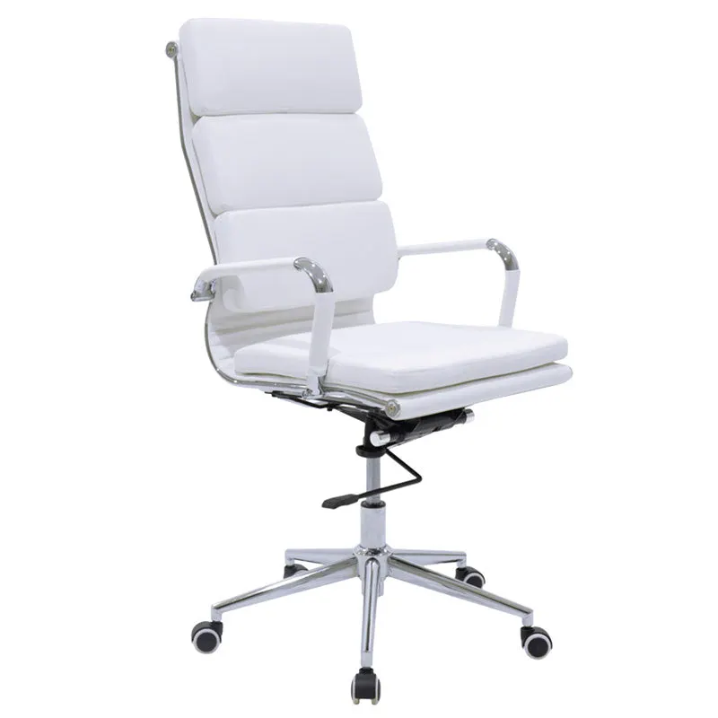 Scaun de birou de manager Tokyo cu PU 56x52x108 cm, Diverse culori, 52x56 cm - Alb