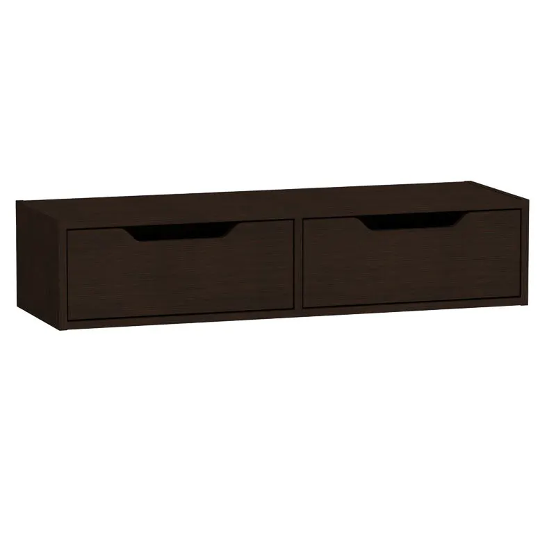 Consolă-toaleta suspendata Alberto, Diverse culori, 100x32x22 cm - Wenge
