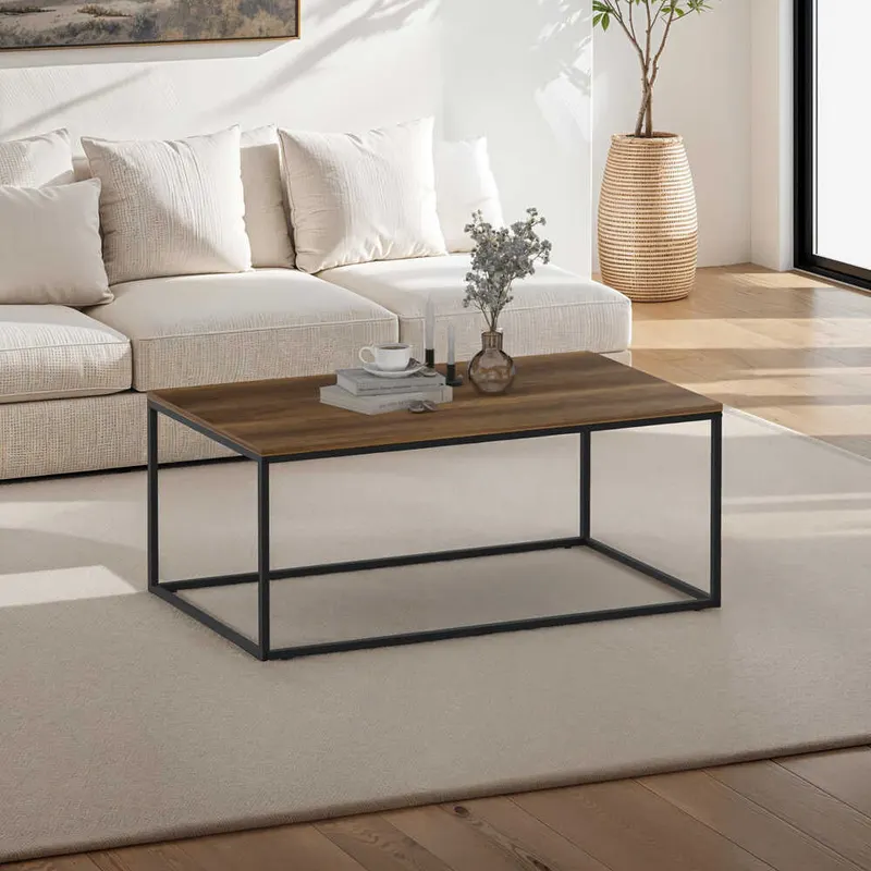 Masuta Cafea Rectangulara SHP-985-OO-1 Home Collection® Profile, Maro, 100x42x60 cm - Maro