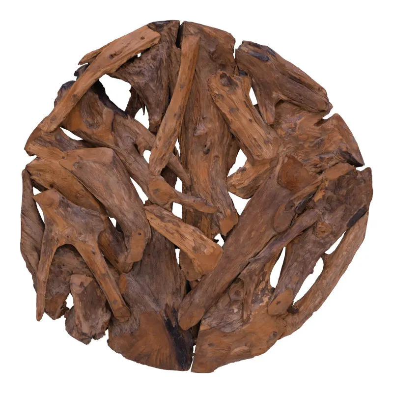 Decoratiune de perete Wall deco Sebal, Natural, 80x5 cm - Natural