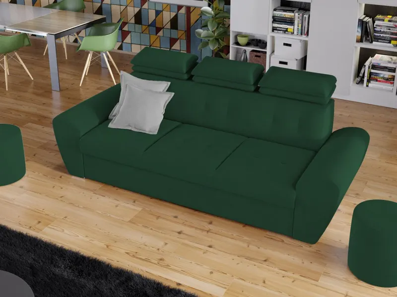 Set Canapea si Fotolii Barini Verde — imaginea 3