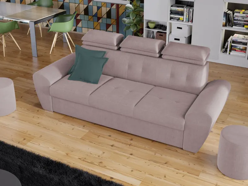 Set Canapea si Fotolii Barini Roze — imaginea 3