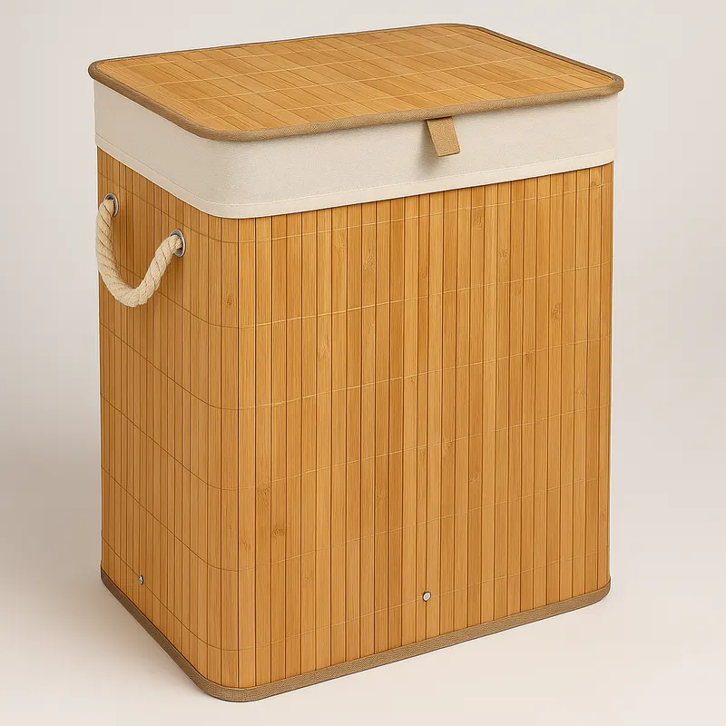 Cos de rufe, Natural, 40x30x50 cm - Alb