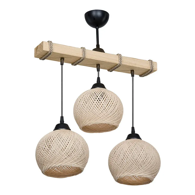 Lustra Fiona Ε27, 50x20x63 cm - Crem