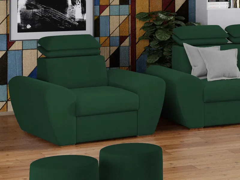Fotoliu Barini Verde — imaginea 2