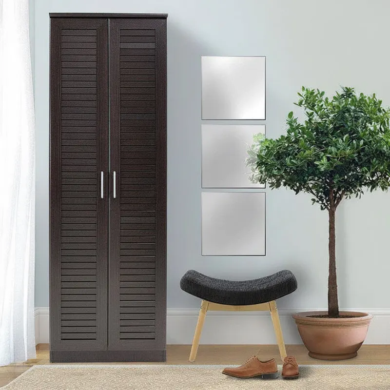 Pantofar Sante, sonoma - maro - nuc - alb - antracit, 60x37x183 cm - Nuc