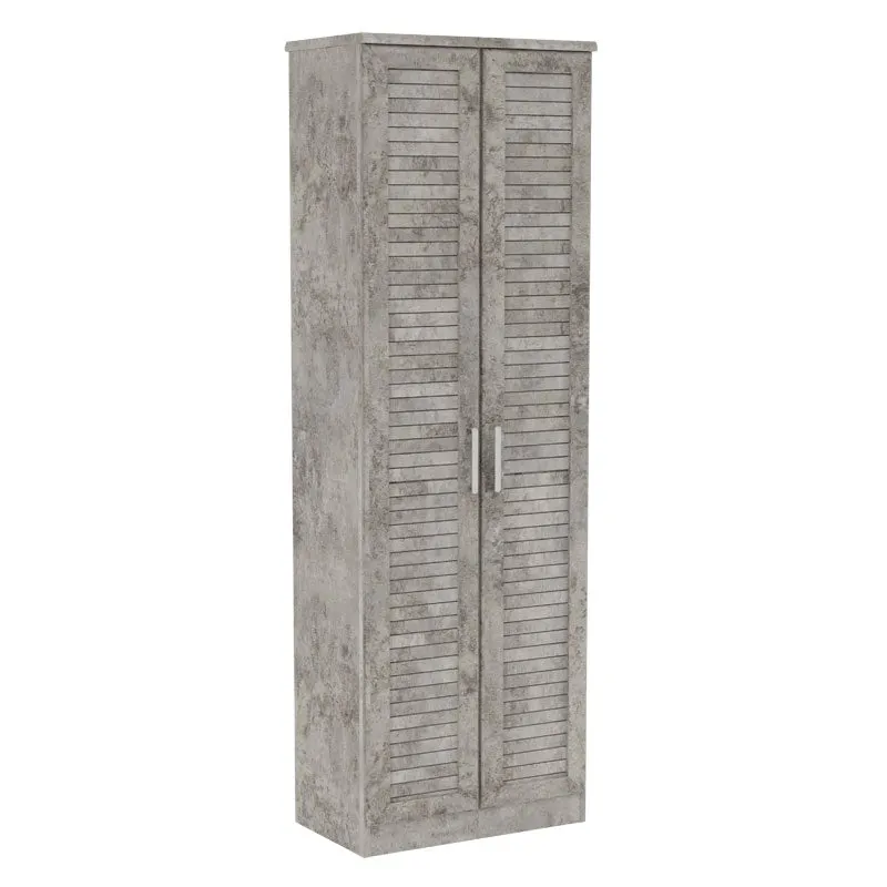 Pantofar Sante, sonoma - maro - nuc - alb - antracit, 60x37x183 cm - Antracit