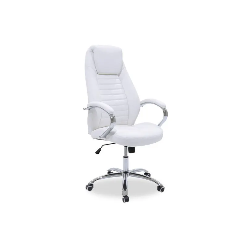 Scaun de birou manager Sonar, 57x61x120 cm - Alb