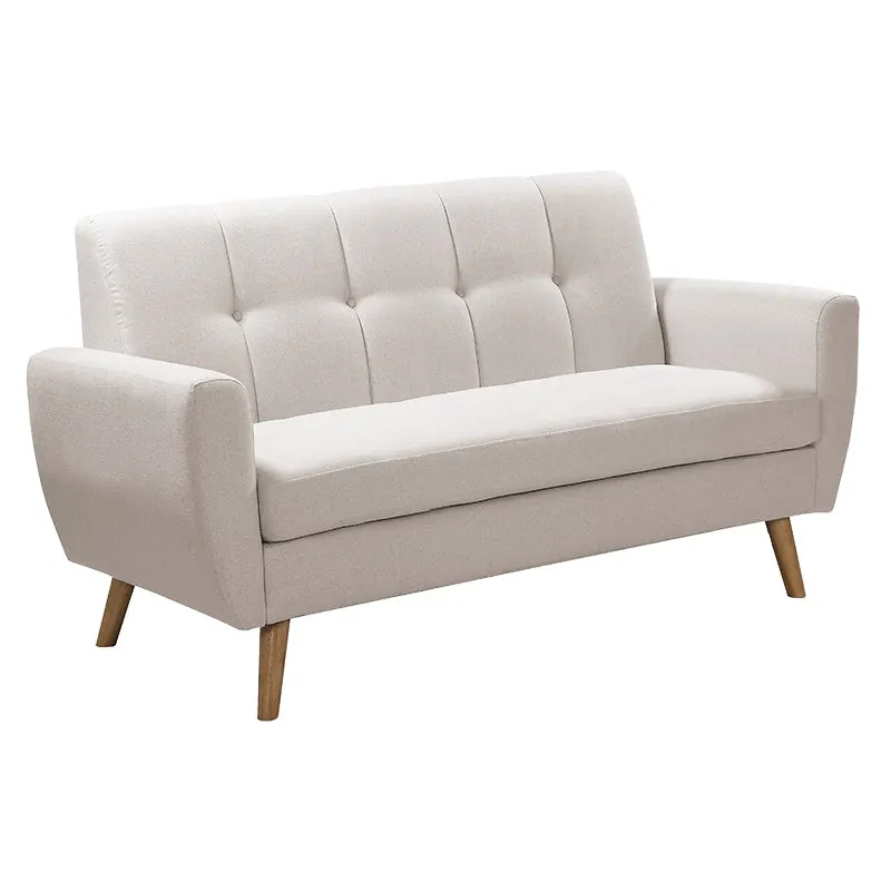 Canapea 2 locuri Decency, bej, 149x75x86 cm - Bej