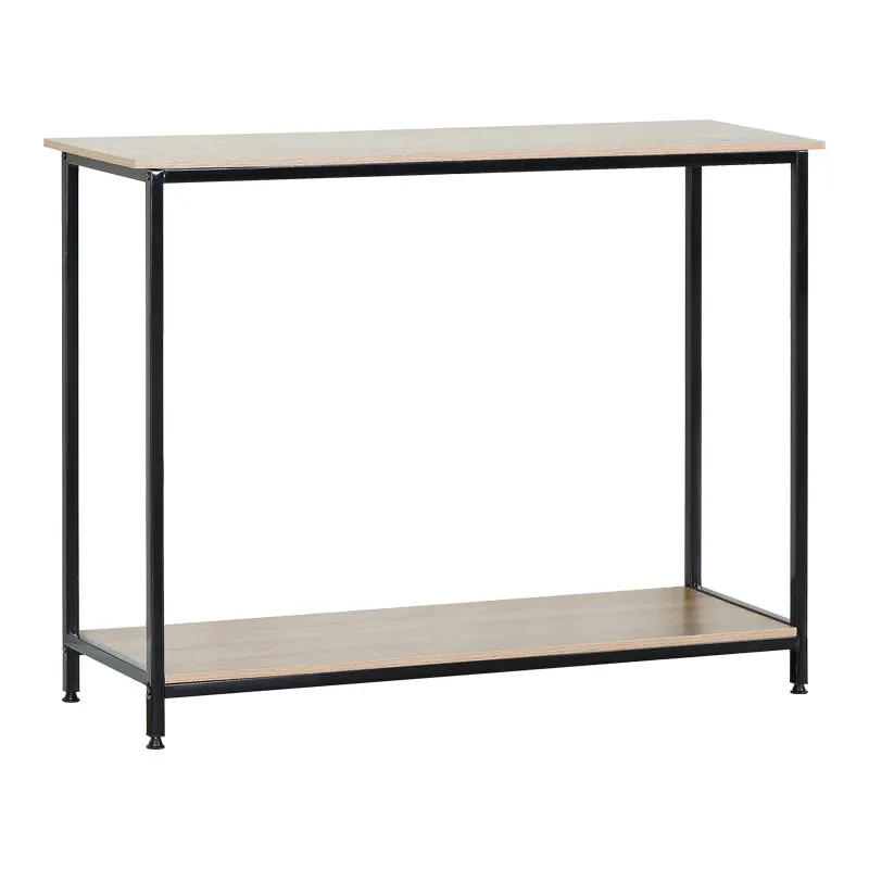 Consola Shima, Stejar-Negru, 106x35x81 cm - Stejar-Negru