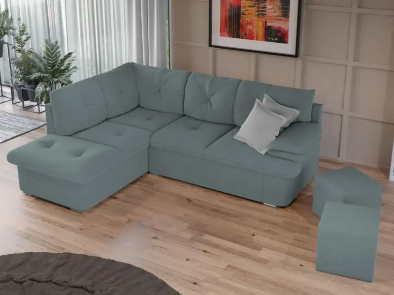 Coltar Extensibil Roma Turcoaz — imaginea 2