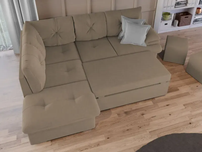 Coltar Extensibil Roma Cappuccino — imaginea 3