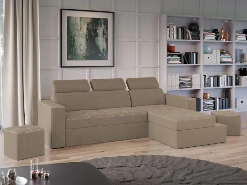 Coltar Extensibil Paloma Cappuccino — imaginea 2