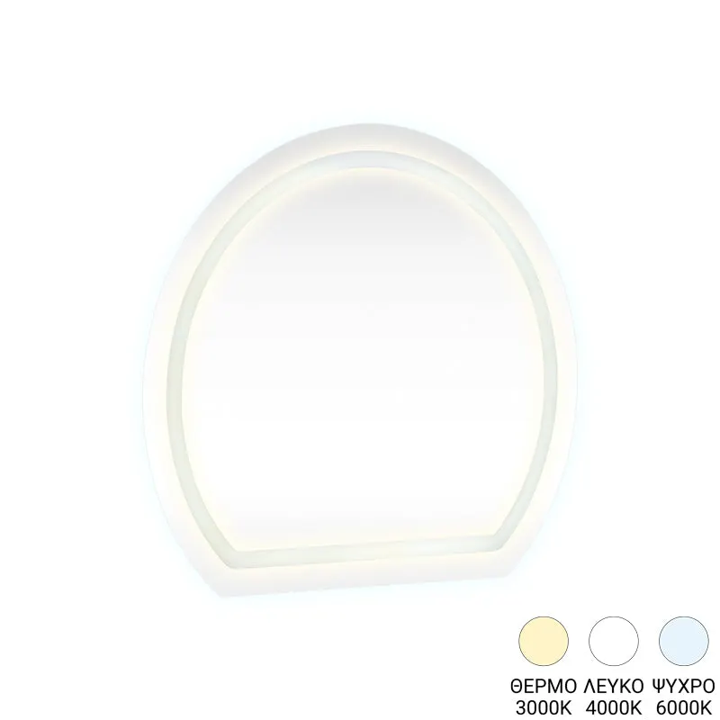 Oglinda decorativa Enira, Multicolor, 60x60 cm - Multicolor