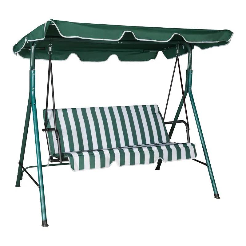 Balansoar Globo, Metal si tesatura, 170x110x153 cm - Verde
