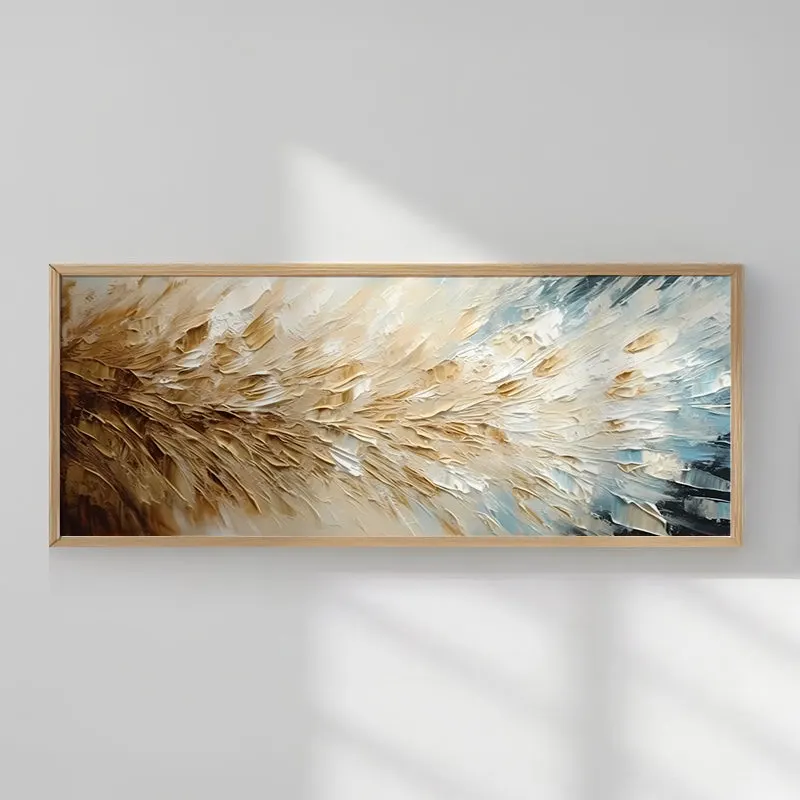 Tablou cu imprimeu digital Ledary, Lemn, Multicolor, 120x50 cm - Multicolor