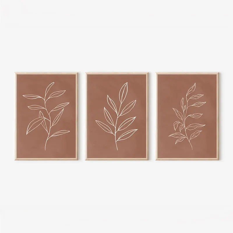 Tablou triptic, Drifer, Ramă, Multicolor, 33x48 cm - Multicolor