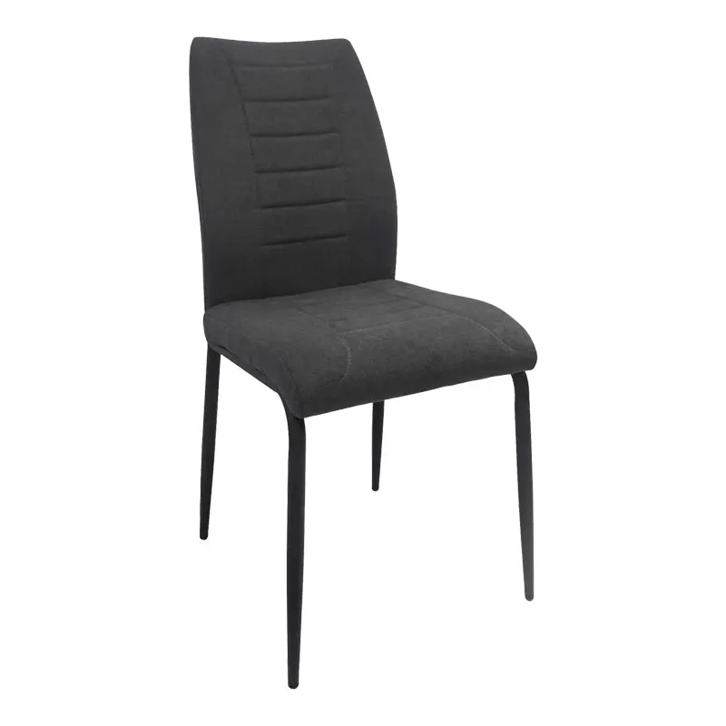 Scaun Wedena, Stofa, 46x50x94 cm - Antracit