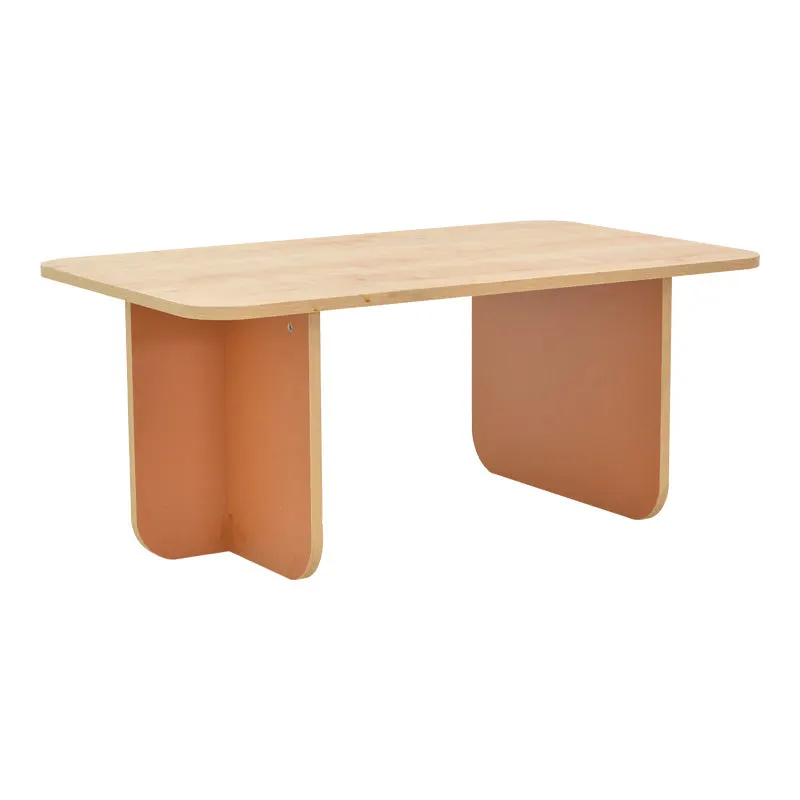 Masa cu aspect stejar-caramida Boca, Lemn, 100x60x42 cm - Stejar