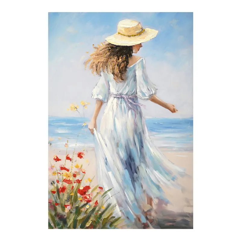 Tablou Canvas Avra, Pânza, Multicolor, 60x90 cm - Multicolor
