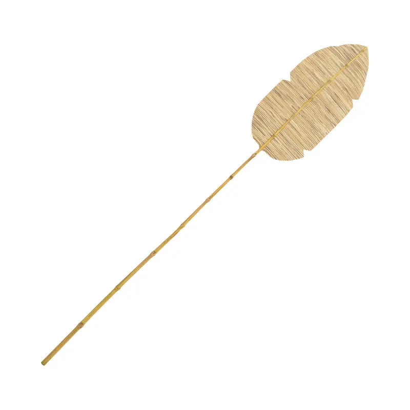 Frunza Deco Bantou, Model, Frunza de banana, H200cm, 32x110 cm - Natur
