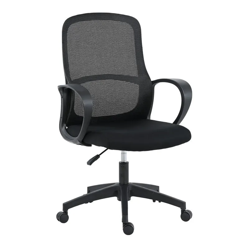 Scaun de birou Zuena, Negru, 61x58x93 cm - Negru