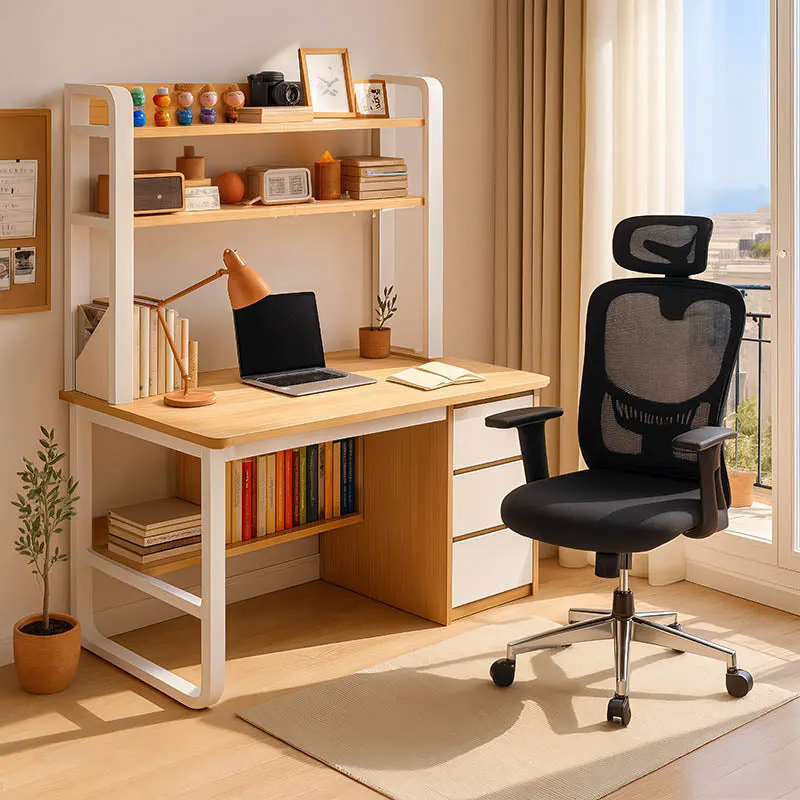 Pachet de mobilier de birou pentru elevi Quest set de 2 bucati, 62x63x110 cm - Multicolor