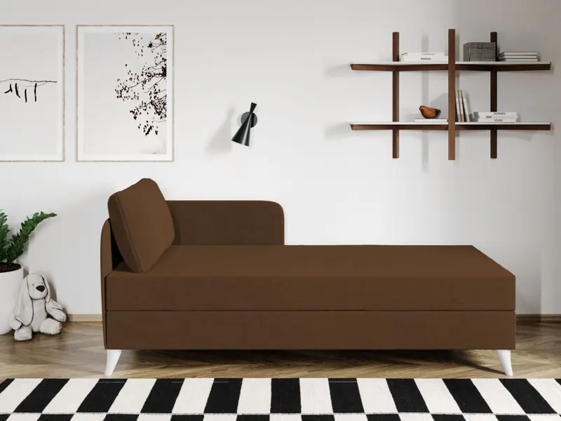 Divan / Pat o persoana tapitat Maro Soft Fix — imaginea 2