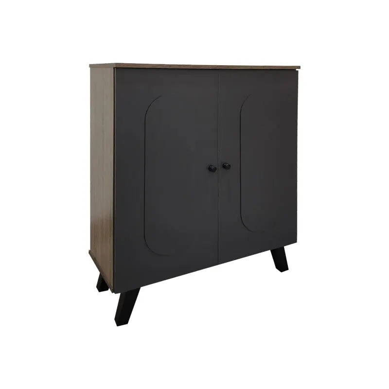 Dulap pantofi Cathi, 80x34x95 cm - Stejar