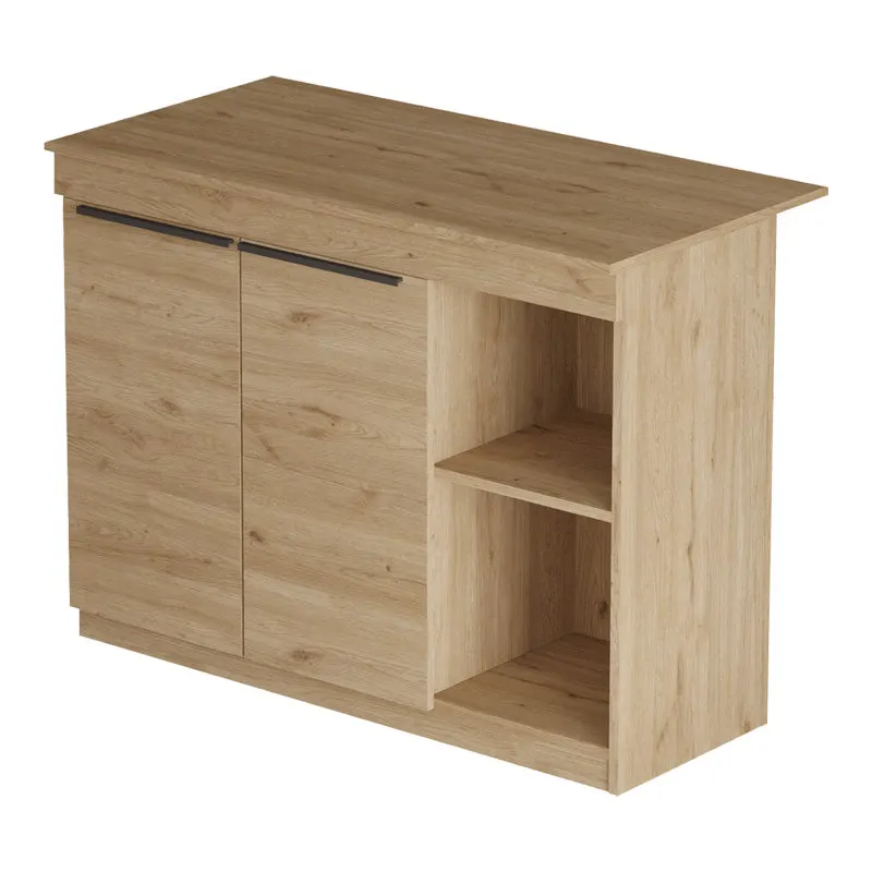 Masa de bucatarie-sic, Natural, 120x60x88 cm - Natur