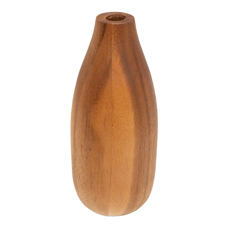Vaza ceramica Strezio, Nuc, 8x8x18 cm - Nuc