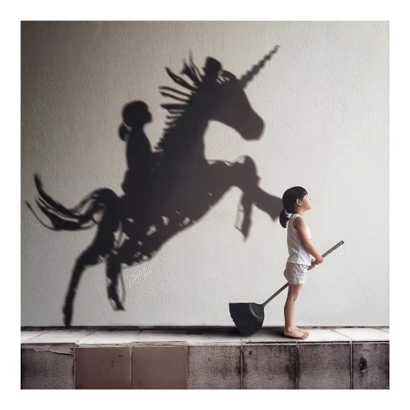 Tablou Horseon canvas imprimat digital, Multicolor, 50x50 cm - Multicolor