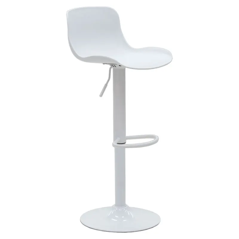 Scaun de bar Walden, polipropilena si metal, 40x43x100 cm - Alb