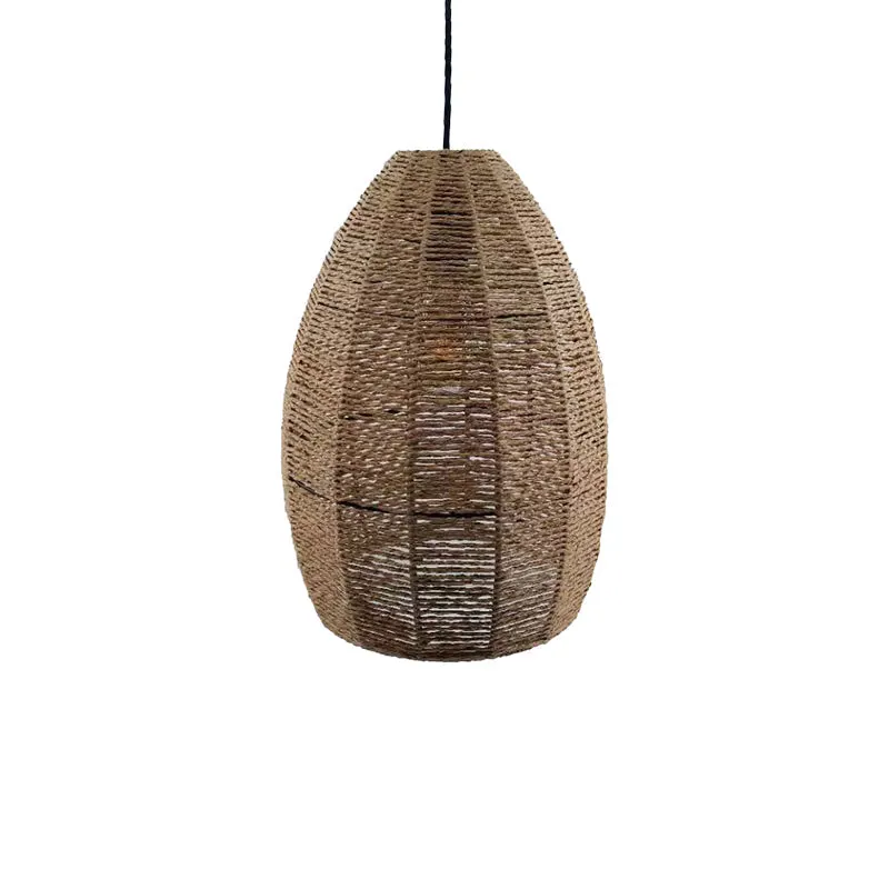 Lustra din sfoara Ropal Boho, Natural, 29x29x40 cm - Natur