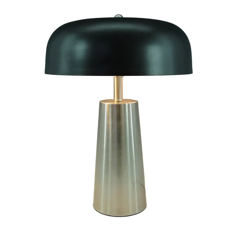 Veioza Luminary metal argintiu si, negru, 30x30x40 cm - Argintiu