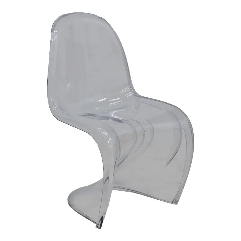 Scaun Xyofa PC Transparent, Multicolor, 42x45x85 cm - Multicolor