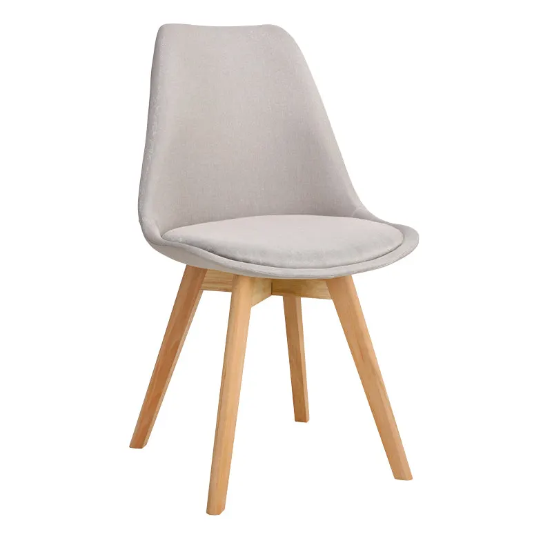 Scaun Gaston bej lemn, Natural, 56x43x84 cm - Bej
