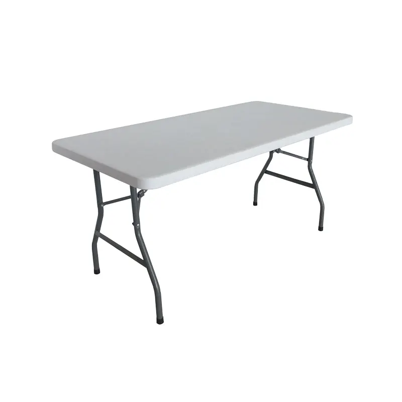 Masa de conferinte de gradina Aprilia, Alb, 152x76x74 cm - Alb