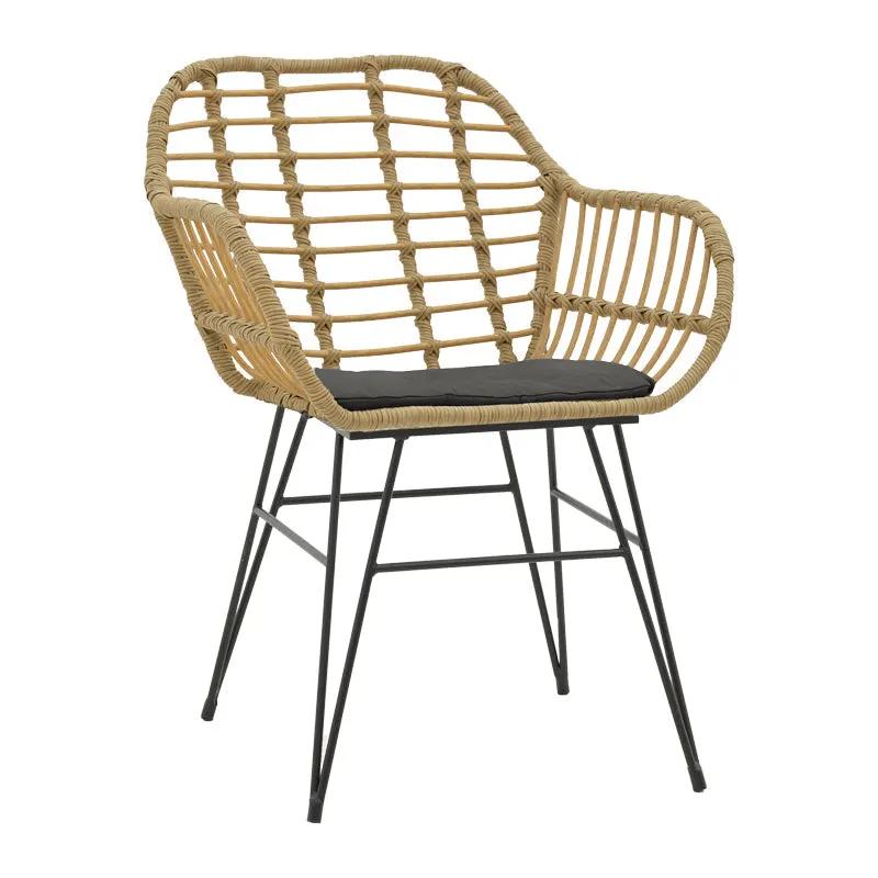 Scaun de gradina Naoki, Maro, 58x64x81 cm - Maro